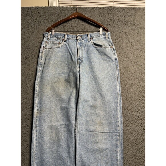 Vintage Levi’s 550 Jeans Mens 36x34 (measures 35x33.5) Relaxed Fit Baggy - Picture 10 of 16